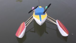 Cómo hacer un Airboat RC  Tutorial  DIY RC Boat Rigger [upl. by Nella203]