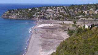 Montserrat  The Changing Old Road Bay Shoreline [upl. by Lipscomb]