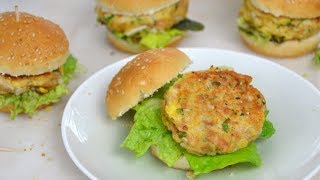 Hamburguesas de atún en lata ¡Fáciles y deliciosas [upl. by Norma]