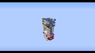 minecraft small 5x5 piston door 972blocks w tito and sepp [upl. by Pansie]