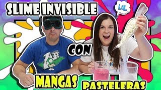 LO TOMAS o LO DEJAS SLIME con MANGAS PASTELERAS 😱 SLIME INVISIBLE [upl. by Welcher]