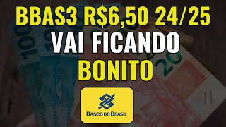 BBAS3 VAI FICANDO BONITO E MAIOR DIVIDENDO DABOLSA ATÉ 2025 CMIN3 DISPARA [upl. by Atnohsal]