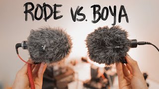 BOYA byMM1 VS Rode VideoMicro which is better [upl. by Earl870]