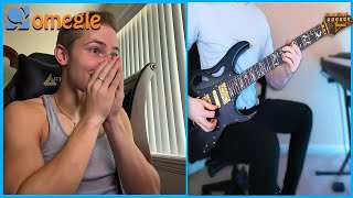 Guitarist BLOWS MINDS on OMEGLE with perfect pitch  TheDooo  Reaction [upl. by Erick]