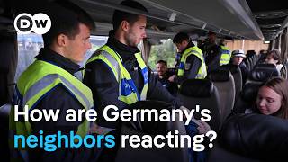 Germany begins imposing checks on its nine land borders  DW News [upl. by Dorris148]