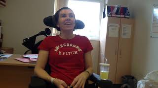 Clodagh Dunlop Locked in syndrome speech and language therapy [upl. by Kcirdef]