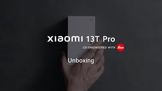 Unbox Xiaomi 13T Pro  Masterpiece in sight [upl. by Atiluj]