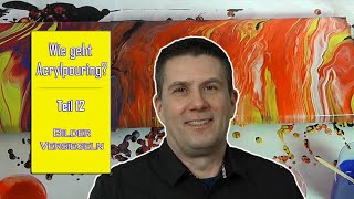 Wie geht Acrylic Pouring  Teil 12  Versiegelung  Tutorial für Anfänger und Beginner  deutsch [upl. by Irodim]