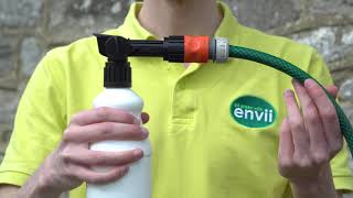 How to Use the Hose End Sprayer [upl. by Ayocat990]