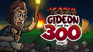 Gideon and the 300  Animated Bible Stories  My First Bible  43 [upl. by Eiramait]