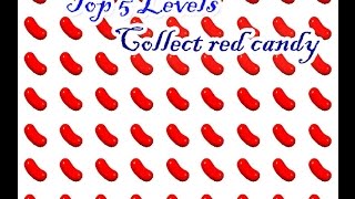 Candy crush saga best levels to collect red candy [upl. by Ycnaf705]