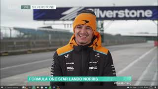 This Morning Interview  Lando Norris 14022024 [upl. by Netnert]