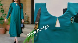 इस Boat Neck Design ने धूम मचा रखी हैTrending neck design cutting and stitchingdiy [upl. by Sladen]