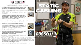 Static Cabling Tailgate Meeting I Russell Tree Experts [upl. by Eiram]