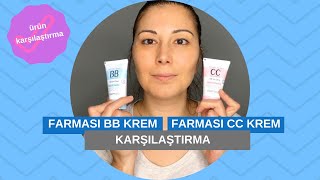 Farmasi BB Krem Farmasi CC Krem Karşılaştırması [upl. by Anbul]