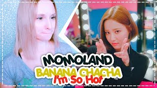 MOMOLAND  BANANA CHACHA  Im So Hot REACTIONРЕАКЦИЯ  KPOP ARI RANG [upl. by Eyahs]