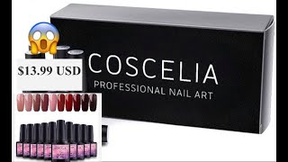 Coscelia Gel nail Polish Review  Nails by TrisXa [upl. by Trutko]