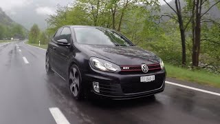 VW Golf 6 GTI  Driving Acceleration and Sound [upl. by Hawkie]