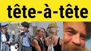 🔵 Tete a Tete Meaning  Tete a Tete Pronunciation  têteàtête Examples  British Pronunciation [upl. by Asiled115]