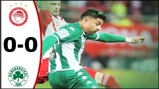 Olympiacos vs Panathinaikos Highlights 00 [upl. by Lisan]