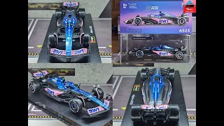 Bburago Formula 1 CA BWT Alpine A523 31 Esteban Ocon 2023 [upl. by Aerona404]