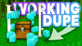 THE ONLY WORKING 121 DUPLICATION GLITCH FOR MINECRAFT BEDROCK  MCPE PS4 Xbox Switch Windows [upl. by Bashuk]