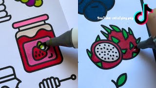 Oddly Satisfying Art Marker TikTok Compilation 𝟐𝟖 𝐦𝐢𝐧𝐮𝐭𝐞𝐬 [upl. by Nidak992]