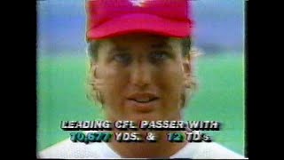 August 8 1986  CFL  Calgary Stampeders  Toronto Argonauts [upl. by Astera133]