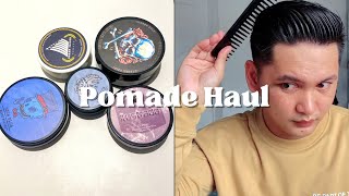 SHOPEE HAUL High Quality Pomades for Best Hairstyles [upl. by Janus]