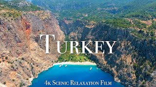 Turkey 4K  Scenic Relaxation Film With Calming Music [upl. by Aenaj]