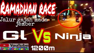 Battle Herex GL d4n ninja ramadhan r4cE jalur gajah mada jember 1200m [upl. by Eidok493]