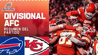 Buffalo Bills vs Kansas City Chiefs  NFL Playoffs 2022  NFL Highlights Resumen en español [upl. by Zoldi]