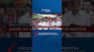 Groundbreaking Proyek Investor Asing Pertama Jokowi IKN Sangat Menarik untuk Investasi shorts [upl. by Tsnre]