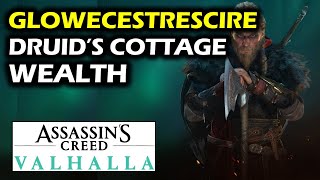 Druids Cottage Underwater Wealth Chest Location  Glowecestrescire  Assassins Creed Valhalla [upl. by Gauldin]