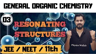 General organic chemistry । Class11 L3  Resonance  Conjugation  Resonating Structures [upl. by Egdamlat]