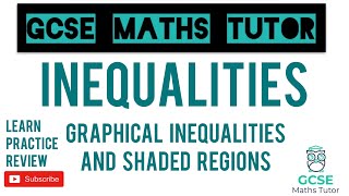 Graphical Inequalities amp Shaded Regions  GCSE Maths Tutor [upl. by Asylem]