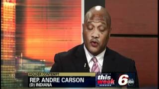 Congressman André Carson on WRTV6 Interview [upl. by Mahsih14]