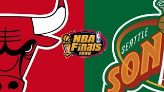 NBA 1996 Finals game 6 [upl. by Denbrook]