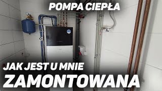 Jak mam zamontowaną pompę ciepła Daikin Altherma 3 8KW oraz kilka zdań o fotowoltaice [upl. by Gnouhk387]