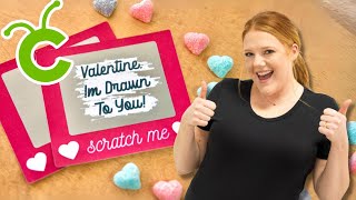 DIY Cricut Scratch Off Card THE 2024 Valentine You CAN’T MISS ❤️ [upl. by Lamrert]