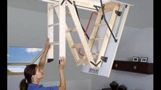 How to make a folding ladder with their hands [upl. by Ecille]