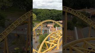 This SPINNING Roller Coaster does NOT belong in a Family Park 🌪️ fyp rollercoaster [upl. by Reinhart]