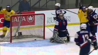 SlovakiaSweden 15  2012 IIHF Ice Hockey Womens World Championship [upl. by Airetahs]