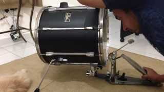 JG16 Pearl convertendo Surdo de 16quotem Bumbo Floor tom  bass drum [upl. by Gonick]