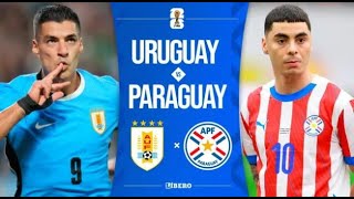 🔥🔥🔥Uruguay Vs Paraguay 🇵🇾 l Eliminatorias Sudamericana Commebol 2026 l Fecha 7🔥🔥🔥 [upl. by Eisnil]