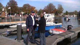 Schwerin  Waren auf einer Motoryacht [upl. by Hal362]