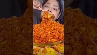 Spicy cheesy kimchi noodles noodles youtube ytshort [upl. by Nosemaj]