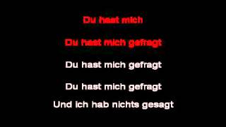 Rammstein  Du Hast Karaoke [upl. by On]