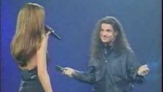 Celine Dion amp Bruno Pelletier Le blues du businessman Live [upl. by Ilesara]