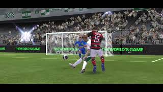 jogo espetacular palmeiras VS Flamengo fifa gols [upl. by Eniad]